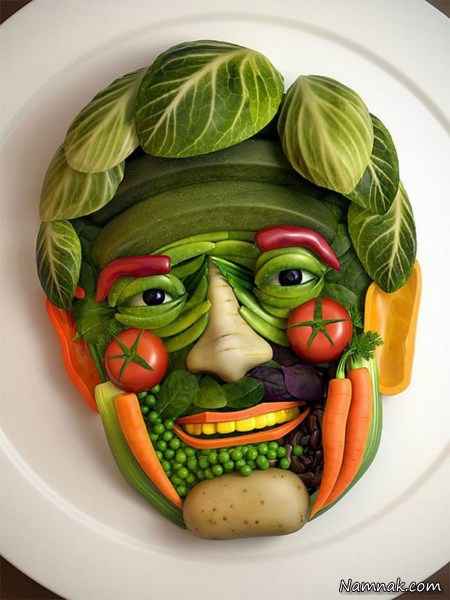 تزیین سبزیجات و میوه جات